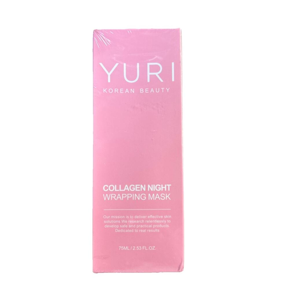YURI Korean Beauty Collagen Night Wrapping Mask 75ml Hydrating Mask